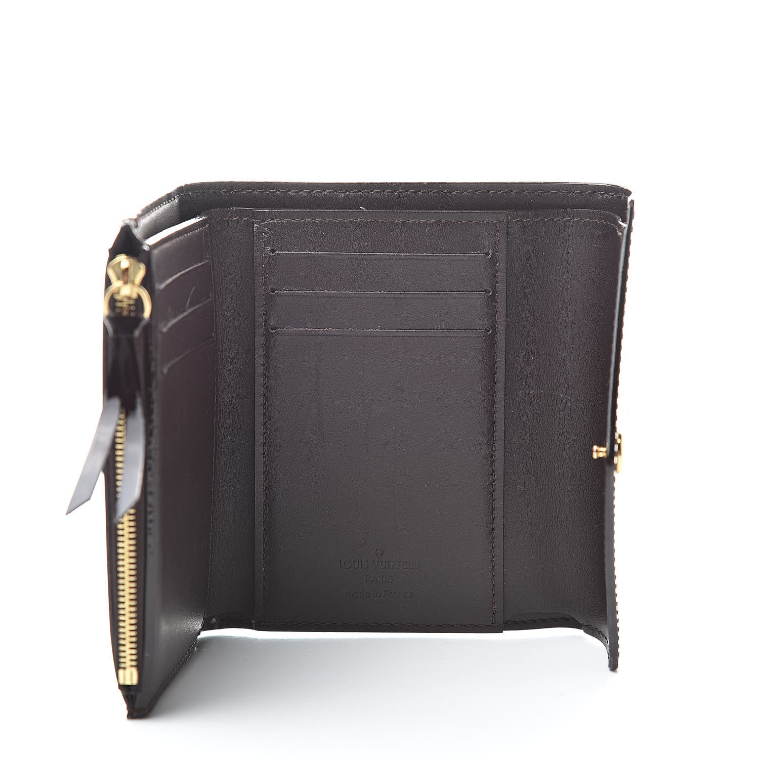 Louis Vuitton Vernis Victorine Wallet Amarante 5 of 10