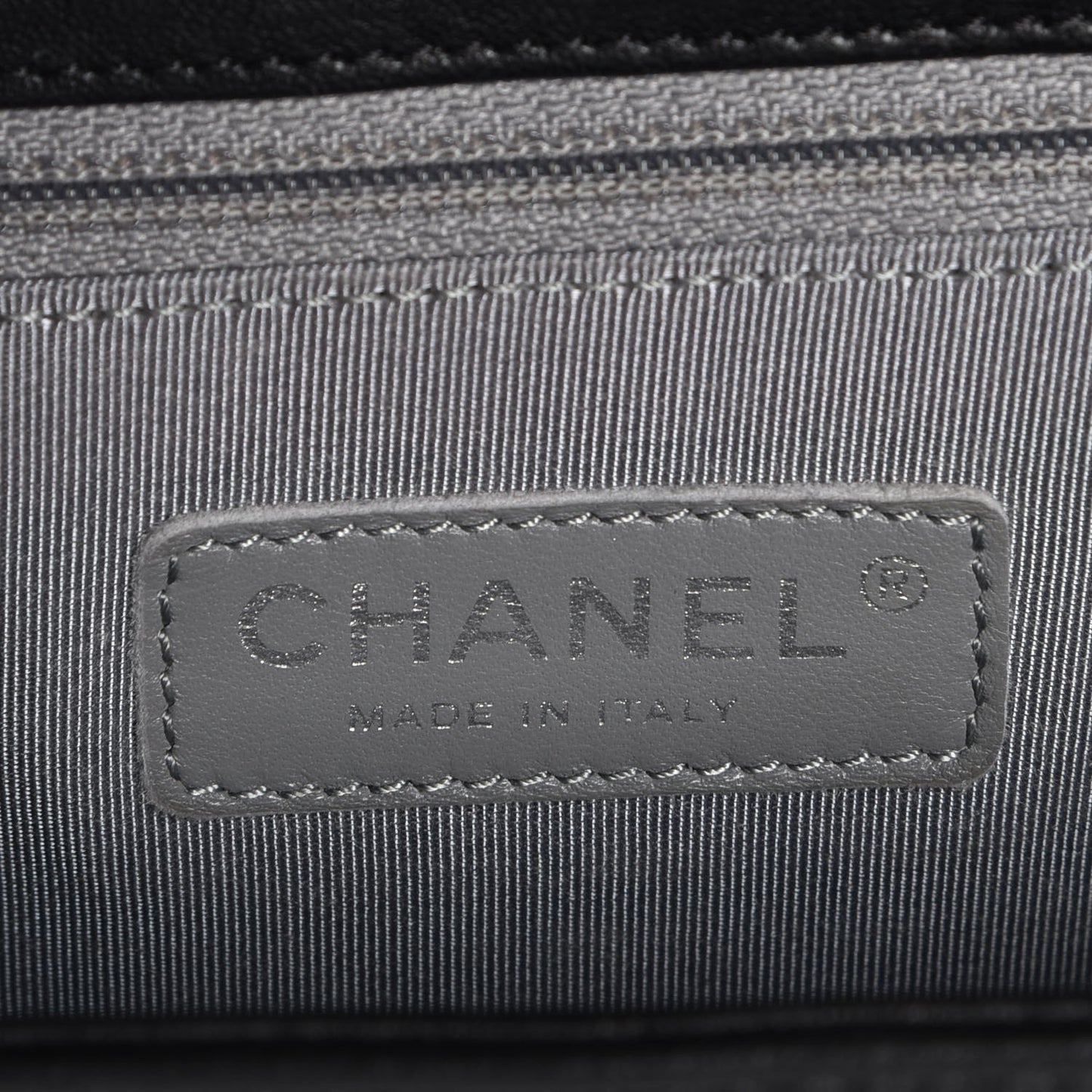 Washed Lambskin Quilted Mini Chain Around Flap Black