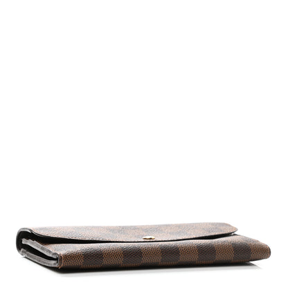 Louis Vuitton Damier Ebene Emilie Wallet 4 of 8