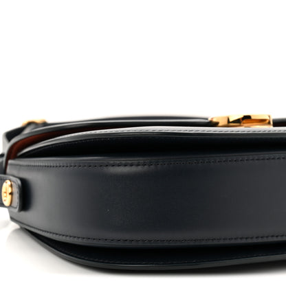 Loro Piana Smooth Calfskin Small Ghiera Bag Navy 8 of 9