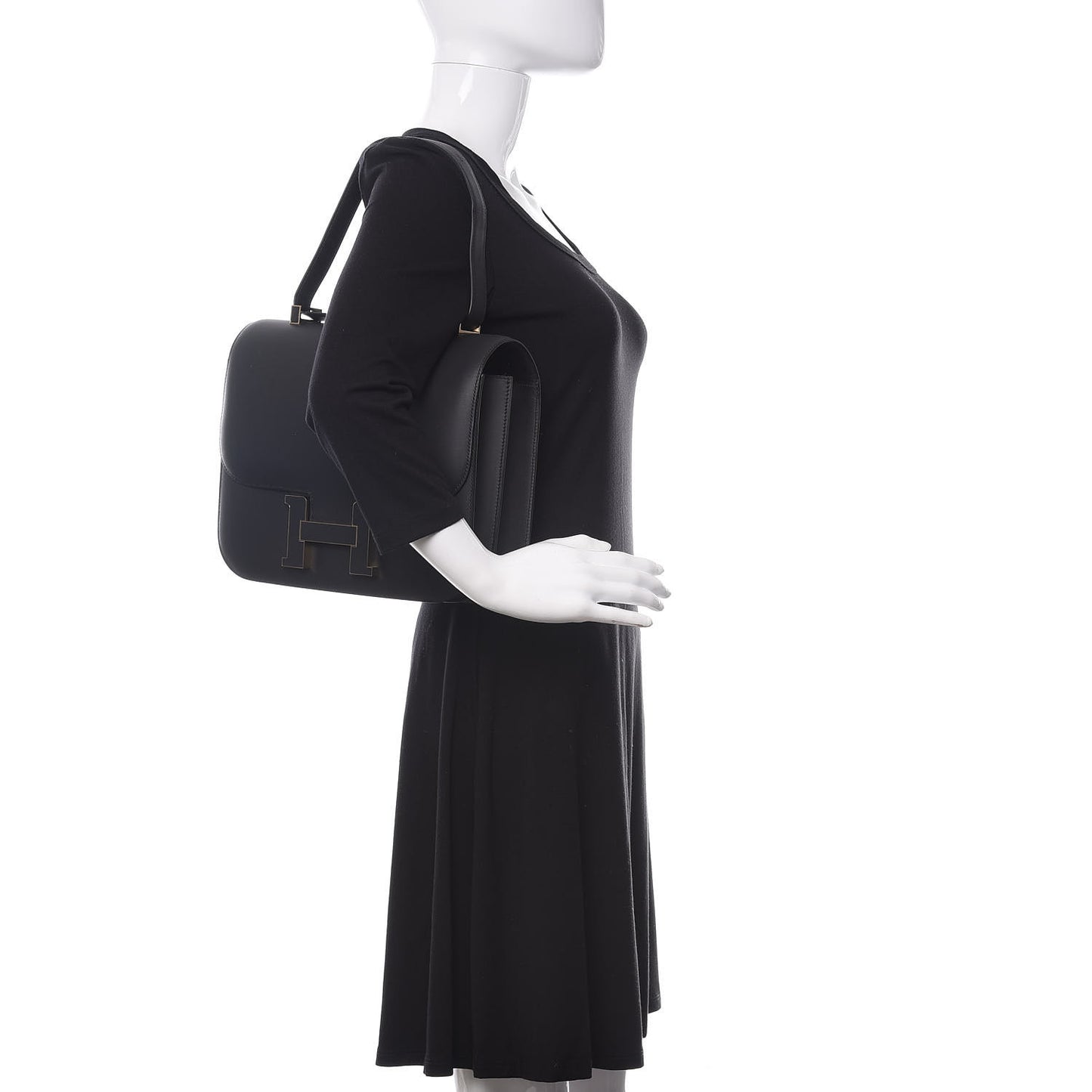 Veau Sombrero Constance Cartable 29 Black