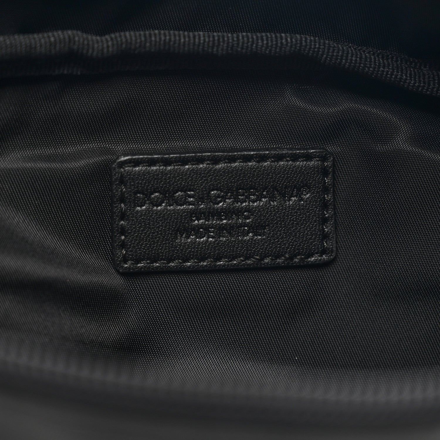 Dolce & Gabbana Nylon Logo Belt Bag Black 7 of 10
