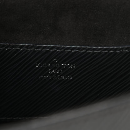 Louis Vuitton Epi Braided Twist Shoulder Bag MM Black 6 of 11