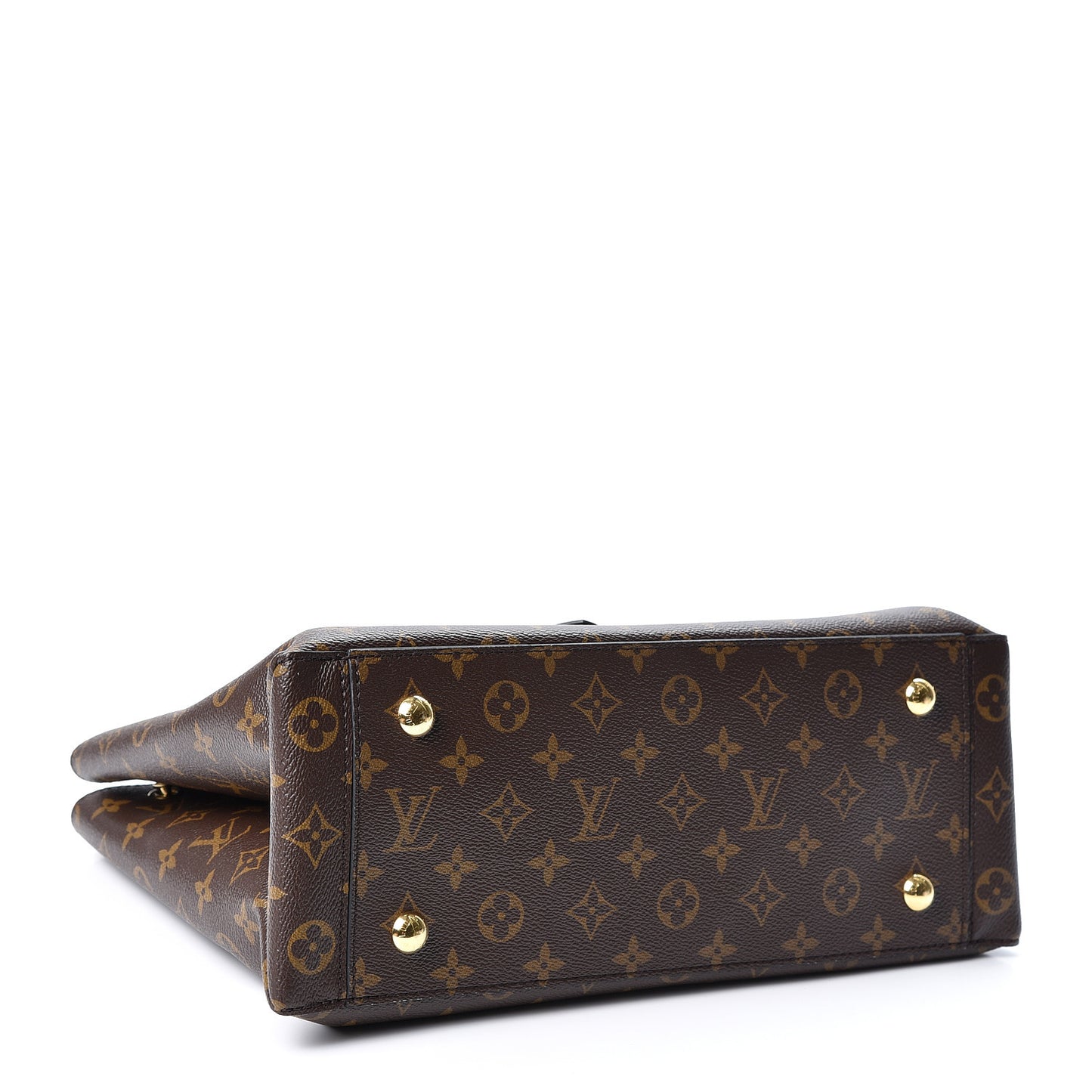Monogram Flower Tote Black