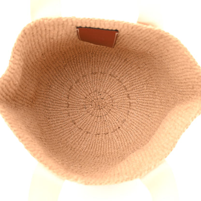 Chloe Raffia Large Woody Tote White 5 of 9