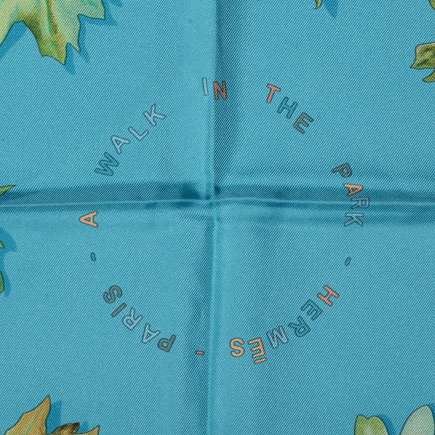 Hermes Silk A Walk In The Park Scarf 90 3 of 6