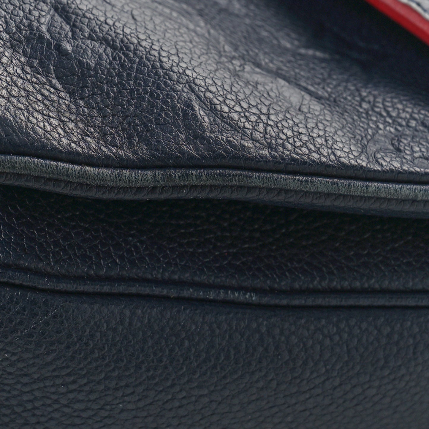 Empreinte Pochette Metis Marine Rouge