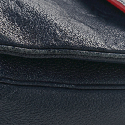 Louis Vuitton Empreinte Pochette Metis Marine Rouge 9 of 12