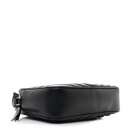 Saint Laurent Calfskin Matelasse Monogram Lou Camera Bag Black 4 of 11