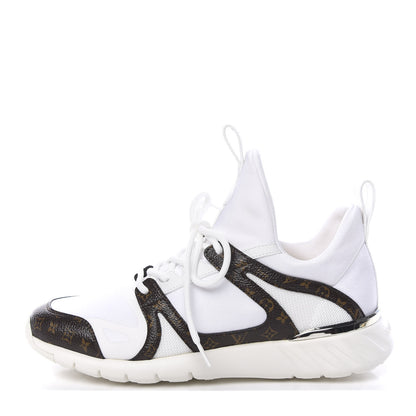Louis Vuitton Technical Nylon Monogram Rubber Aftergame Sneakers 37 1 of 9