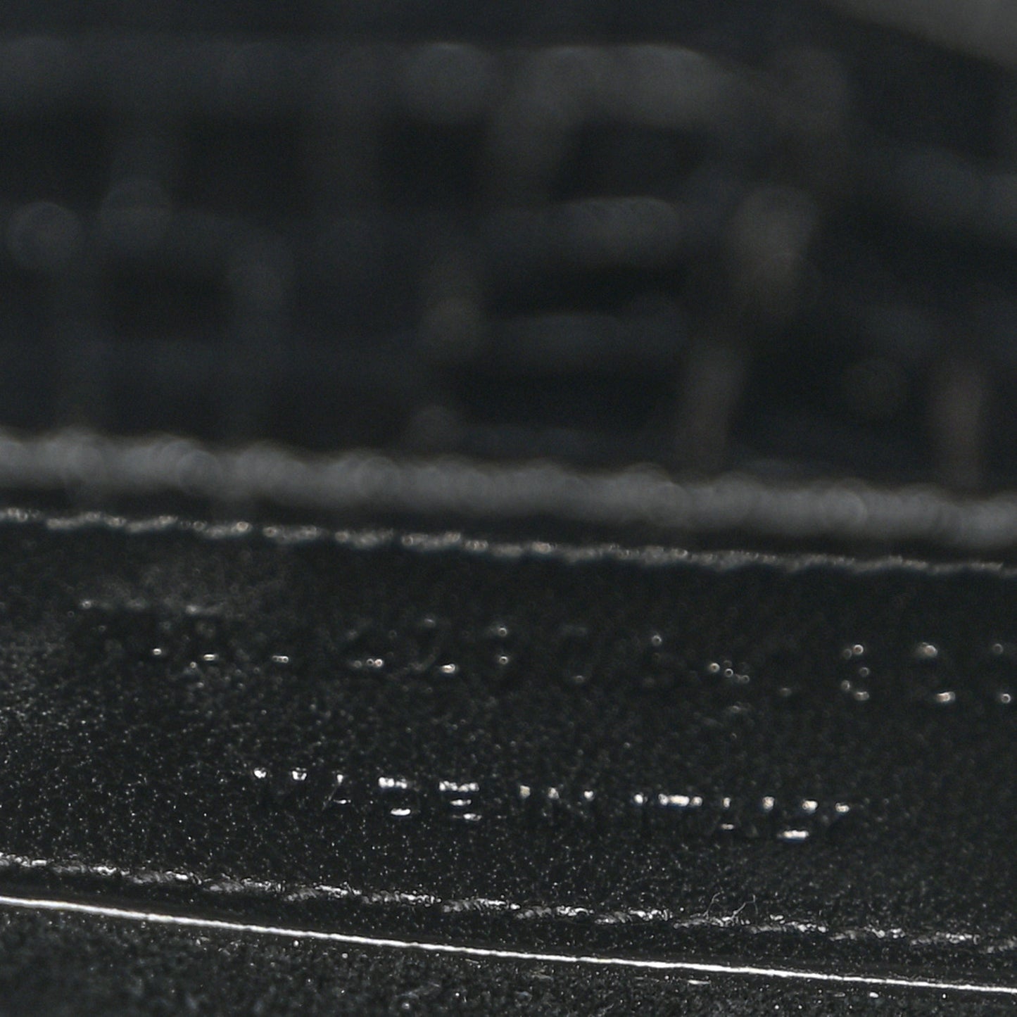 Calfskin Crocodile Embossed Medium Monogram Sunset Black