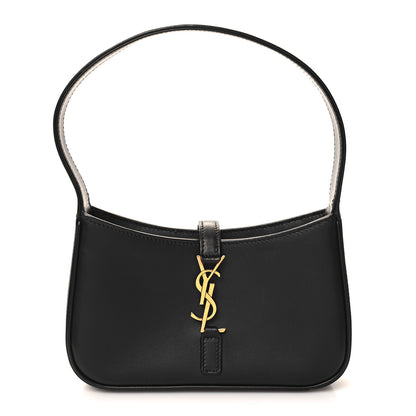 Saint Laurent Smooth Calfskin Le 5 A 7 Mini Hobo Black 1 of 12