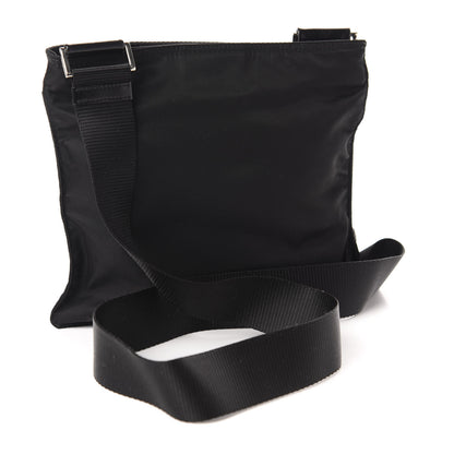 Prada Tessuto Nylon Messenger Bag Black 3 of 11
