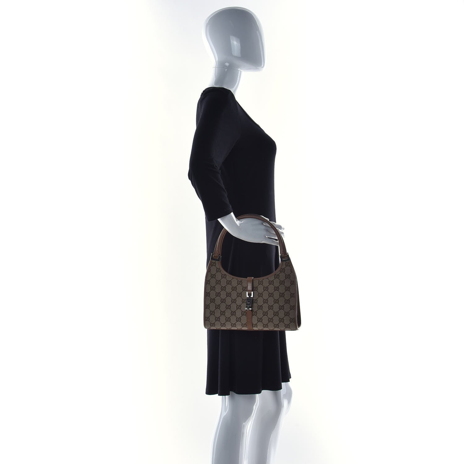 Gucci Monogram Small Bardot Bag Brown 3 of 30