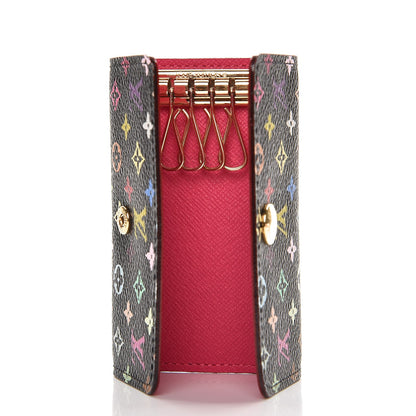 Louis Vuitton Monogram Multicolor Multicles 4 Key Holder Black Grenade 5 of 7
