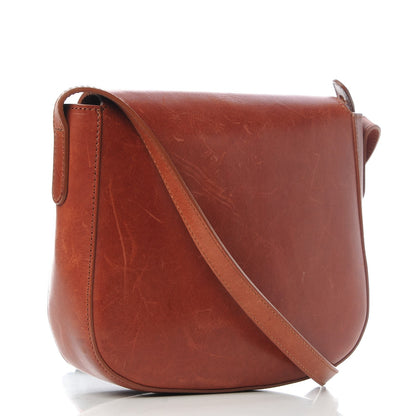 Mansur Gavriel Calfskin Flap Crossbody Saddle 3 of 11