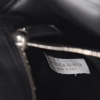 Bottega Veneta Lambskin Maxi Intreccio Padded Chain Cassette Crossbody Bag Black 6 of 9