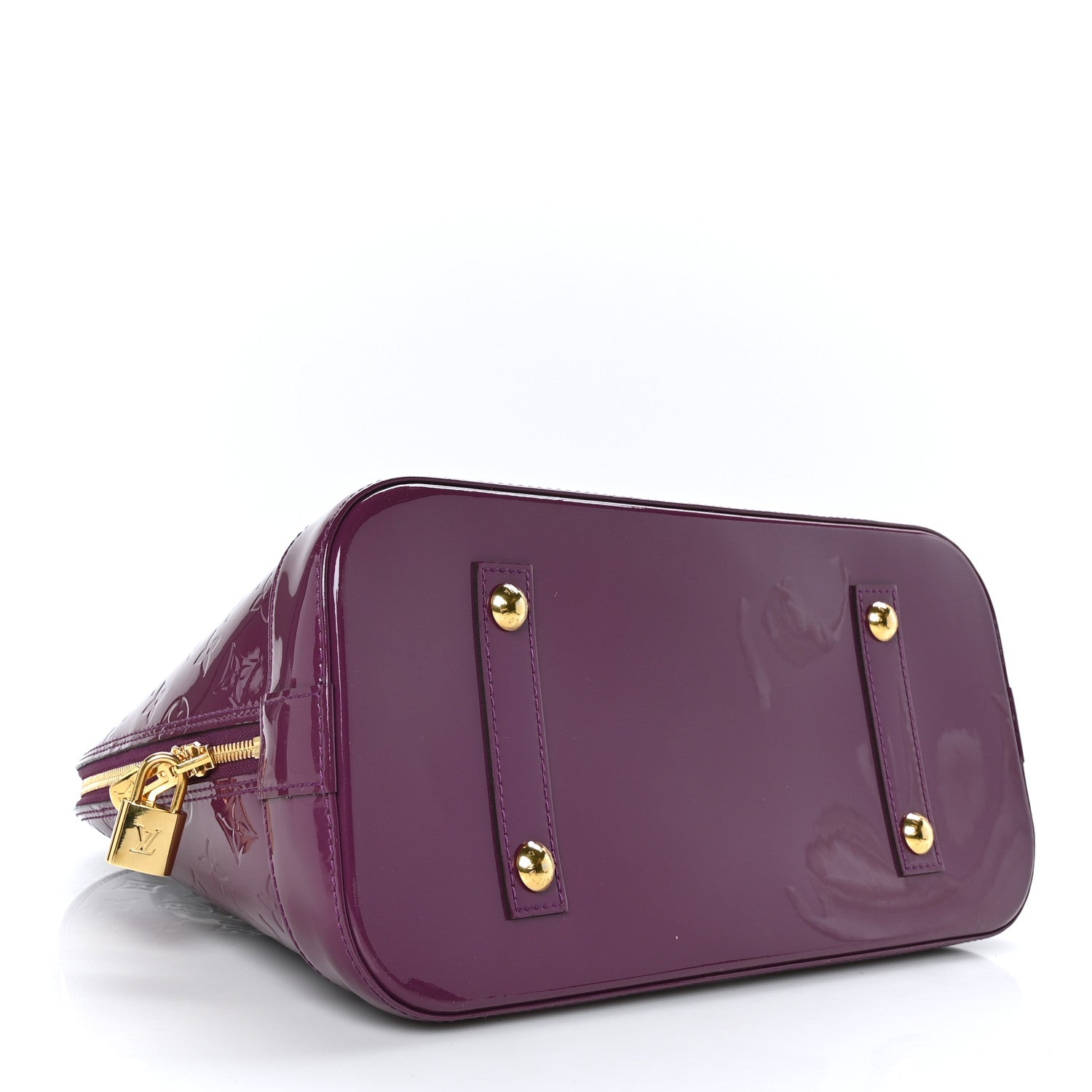 Louis Vuitton Vernis Alma MM Amethyste 4 of 8