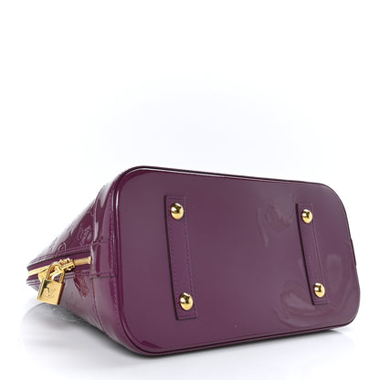 Louis Vuitton Vernis Alma MM Amethyste 4 of 8