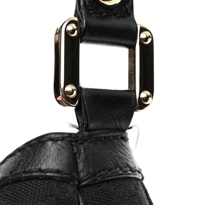 Gucci Monogram Large New Ladies Web Hobo Black 12 of 12