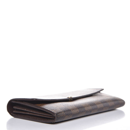 Louis Vuitton Damier Ebene Sarah Wallet 4 of 10