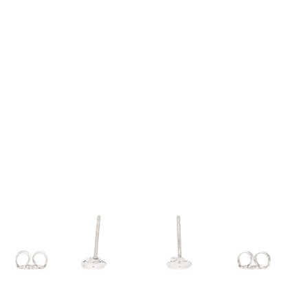 Tiffany Sterling Silver Key Earrings 3 of 5