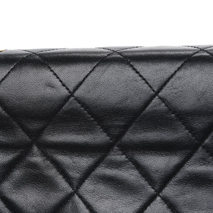 Chanel Lambskin Quilted XL Jumbo Single Flap Black 14 of 15