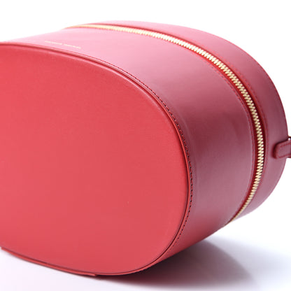 Mansur Gavriel Calfskin Train Case Crossbody Flamma 8 of 8
