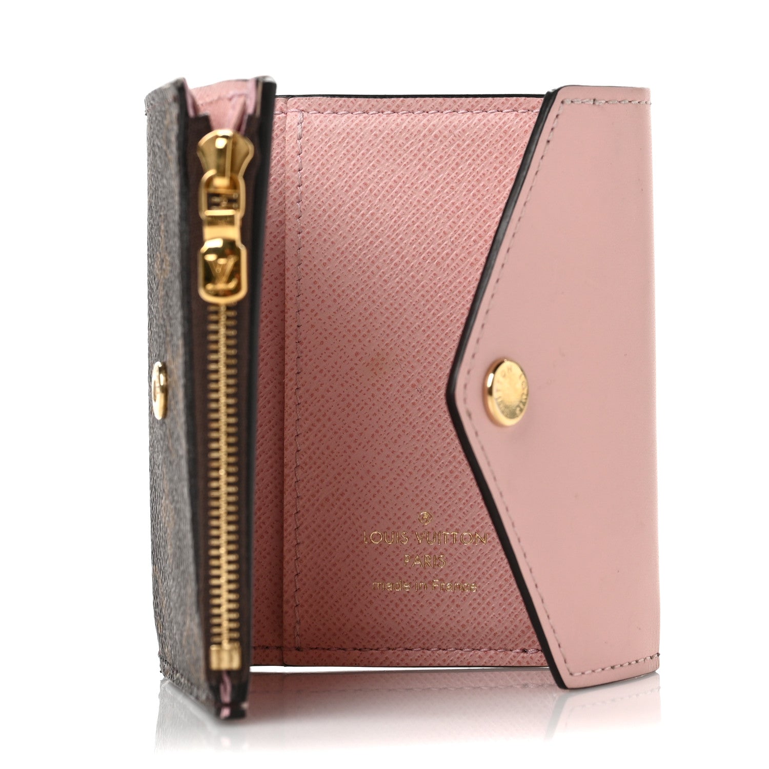 Louis Vuitton Monogram Zoe Wallet Rose Ballerine 5 of 7