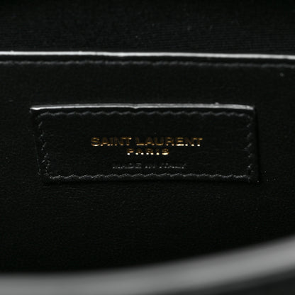 Saint Laurent Grain De Poudre Medium Uptown Tote Black 7 of 9