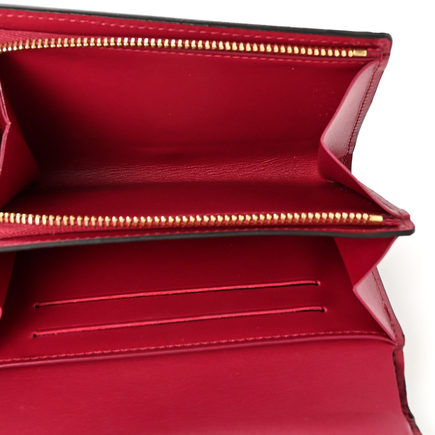 Louis Vuitton Monogram Flore Compact Wallet Coquelicot 5 of 6