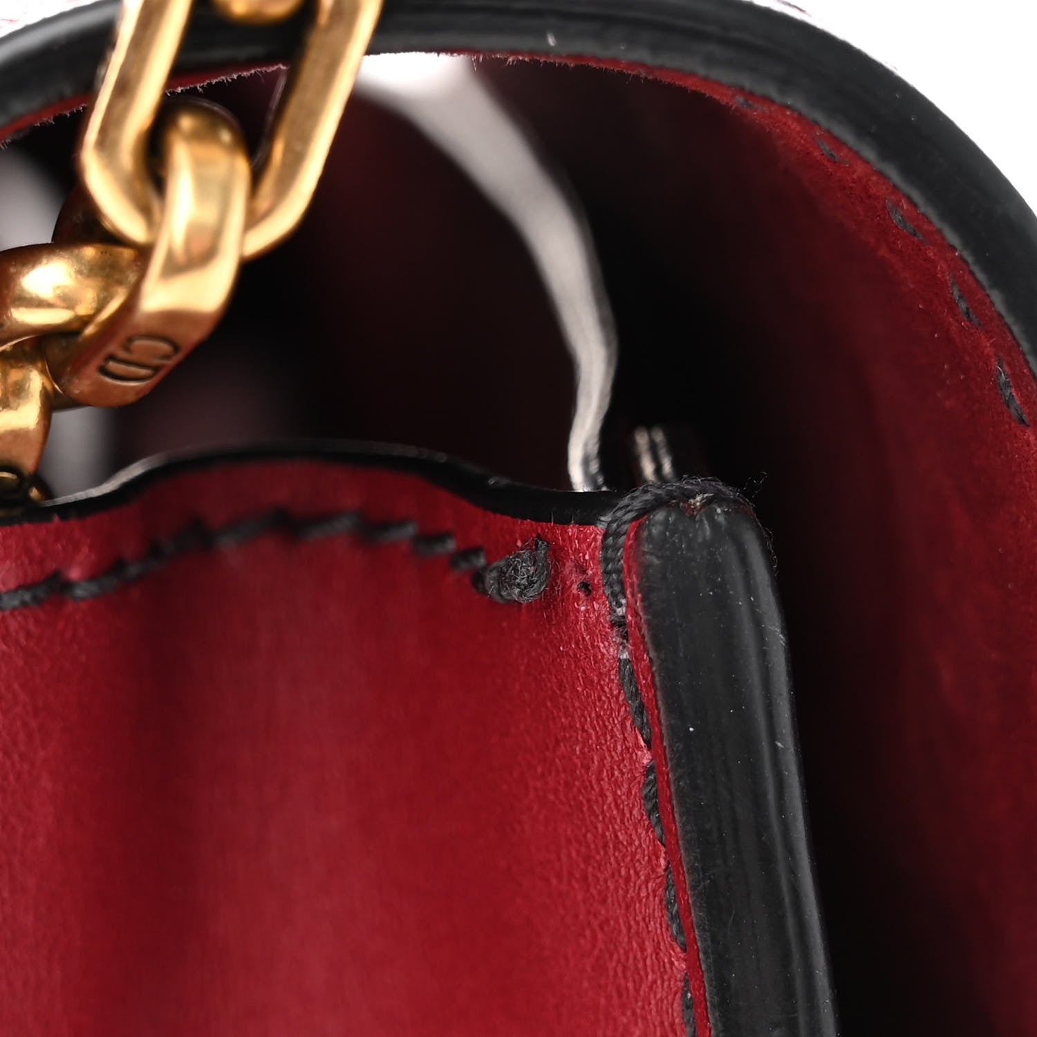 Christian Dior Calfskin J'Adior Chain Flap Bag Red 11 of 11