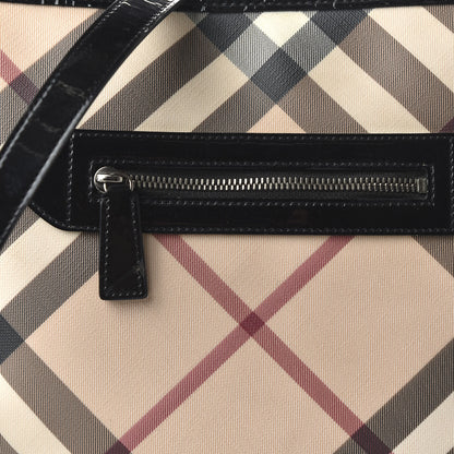 Burberry Supernova Check Small Dryden Crossbody Bag Black 9 of 9