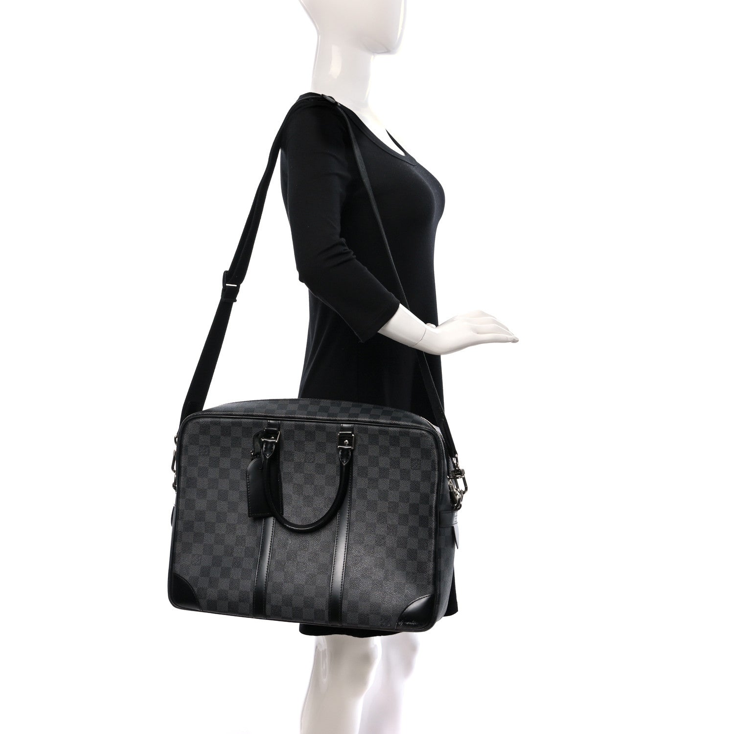 Louis Vuitton Damier Graphite Porte-Documents Voyage GM 2 of 9