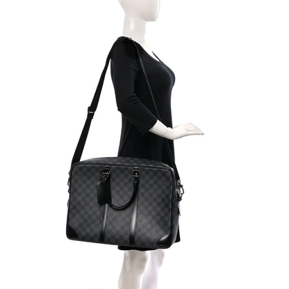 Louis Vuitton Damier Graphite Porte-Documents Voyage GM 2 of 9