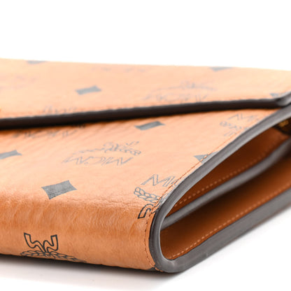 MCM Visetos Millie Wallet On Chain Cognac 9 of 9