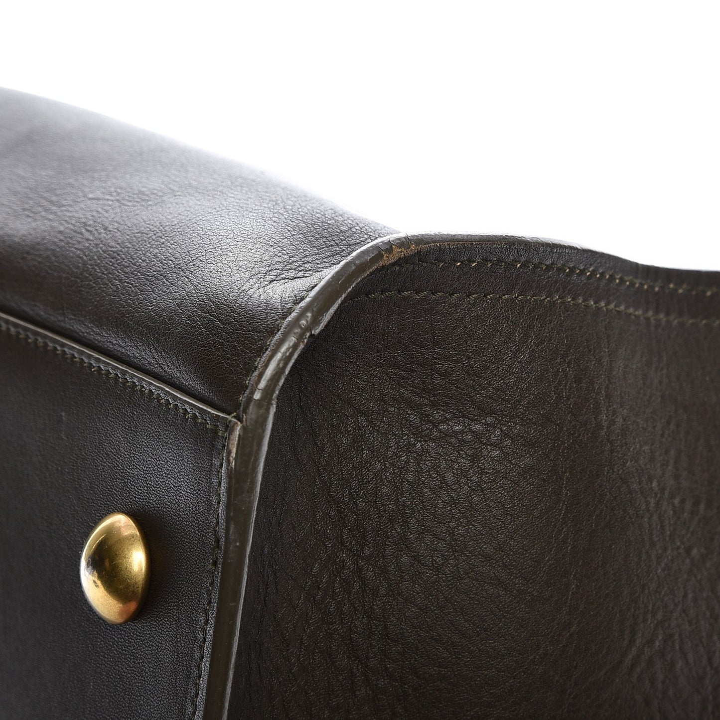 Calfskin Medium Classic Y Cabas Earth