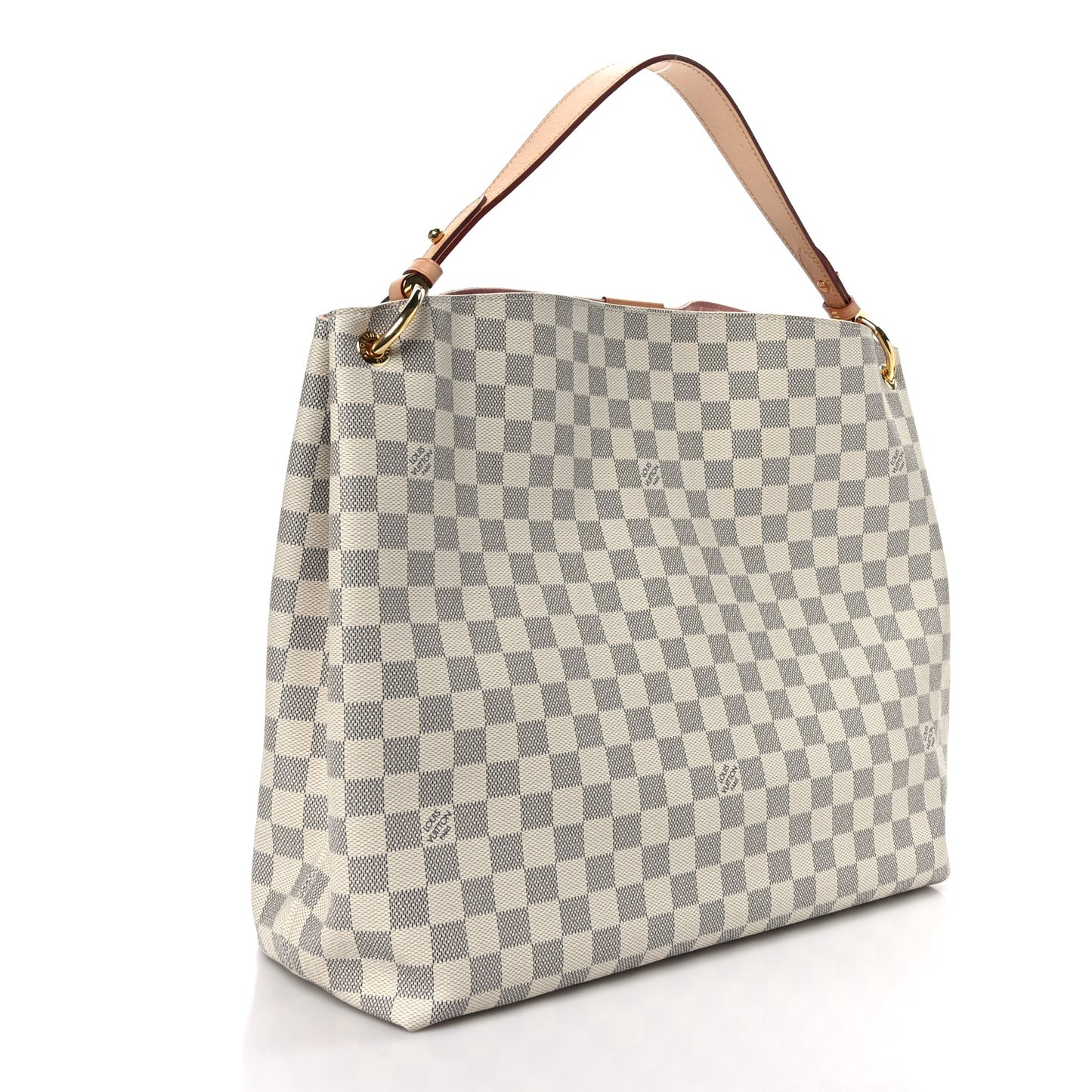 Damier Azur Graceful MM Rose Ballerine