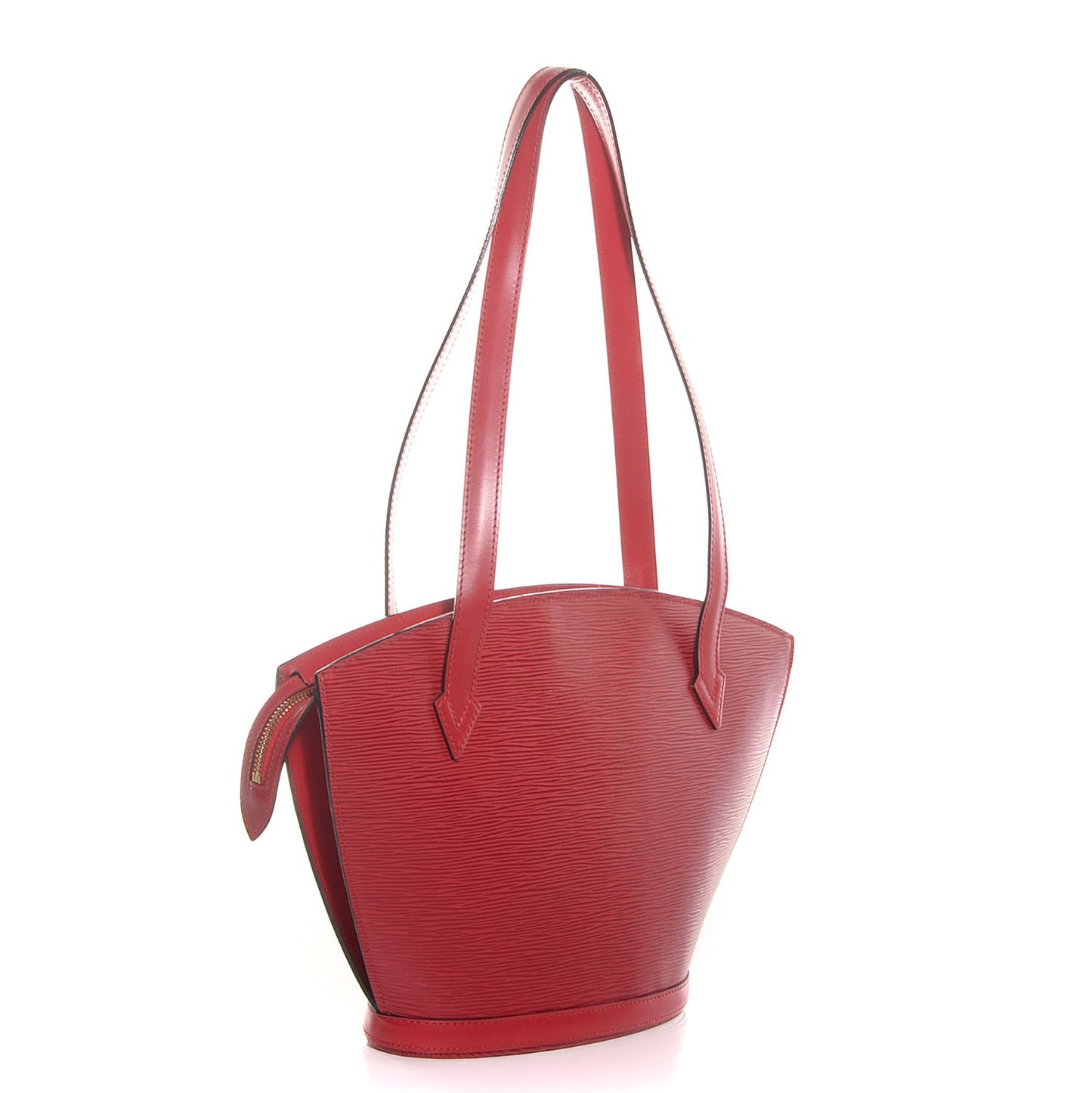 Epi Saint Jacques PM Long Straps Red
