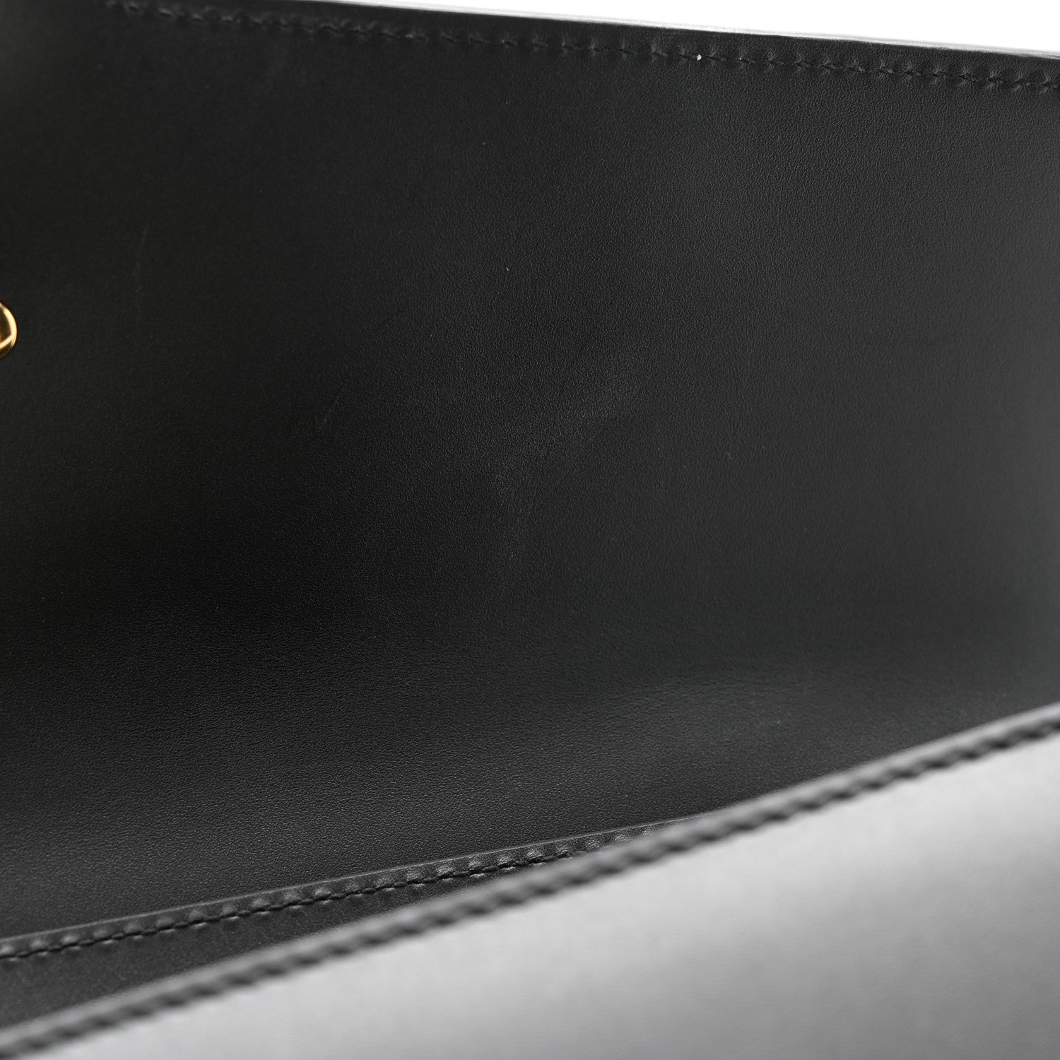 Gucci Calfskin Medium Sylvie Top Handle Bag Black 12 of 12