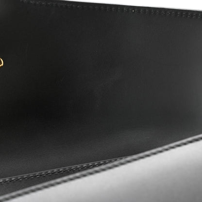 Gucci Calfskin Medium Sylvie Top Handle Bag Black 12 of 12