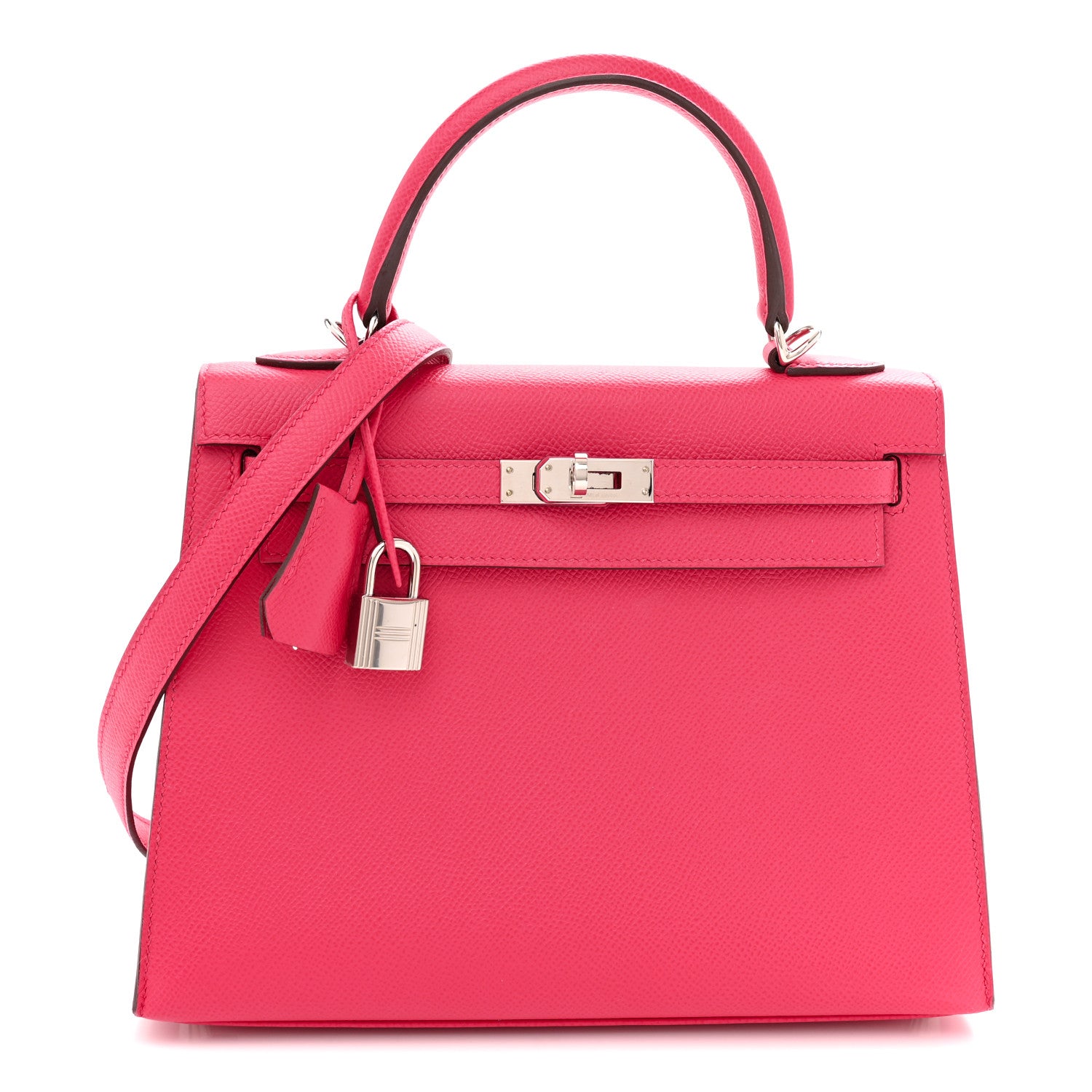 Hermes Epsom Kelly Sellier 25 Rose Extreme 1 of 12