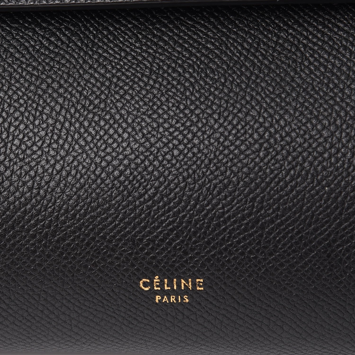 Celine Grained Calfskin Small Belt Bag Black 6 of 9
