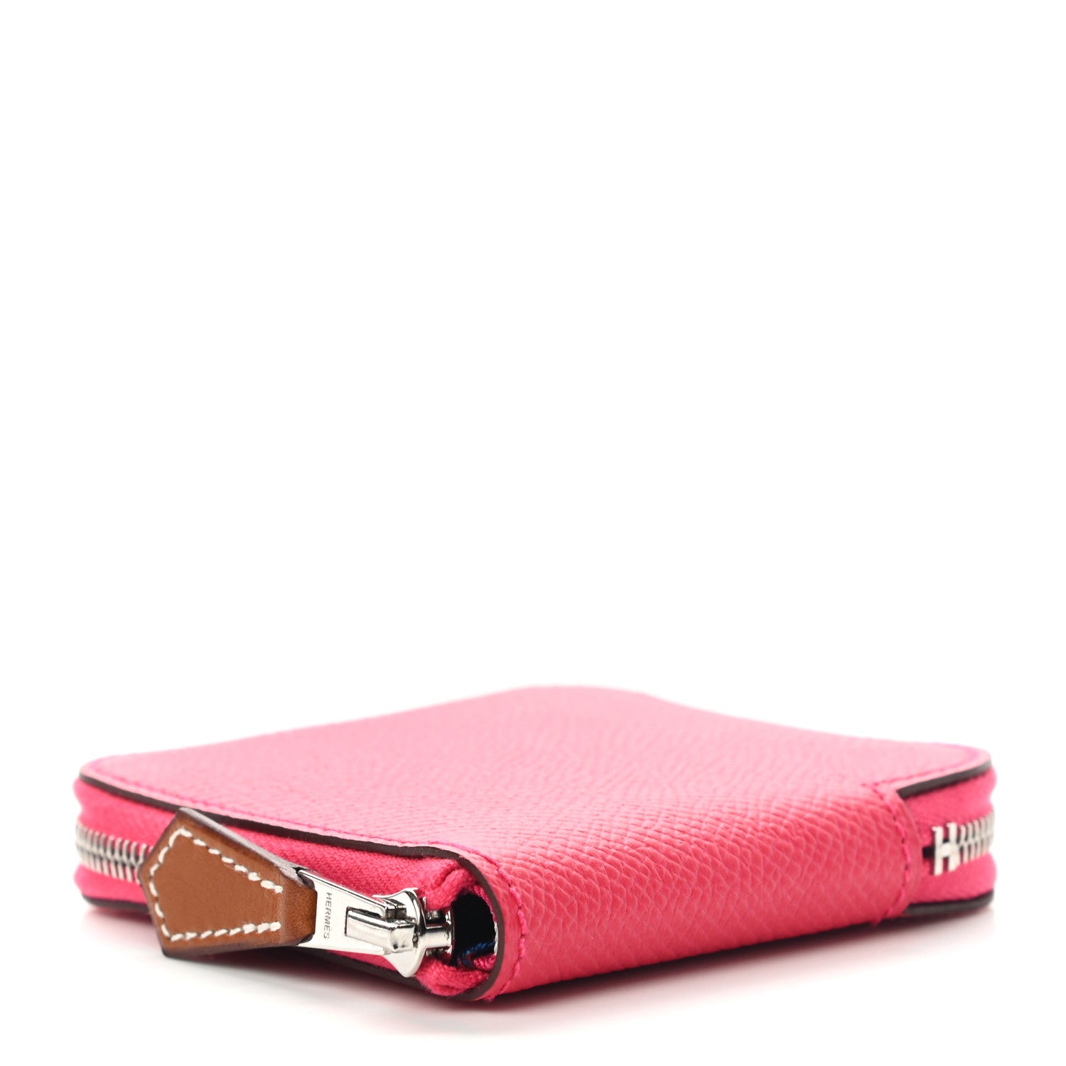 Hermes Epsom Silk'in Coin Purse Rose Mexico 4 of 8