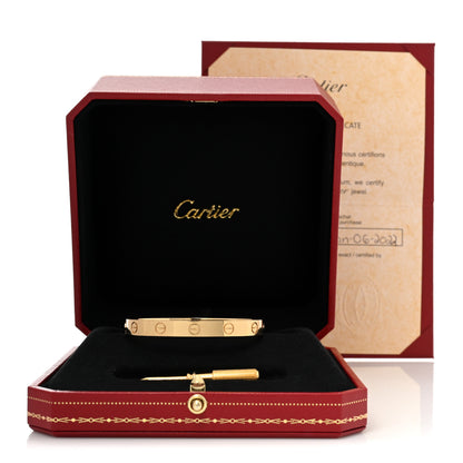 Cartier 18K Yellow Gold LOVE Bracelet 15 5 of 5