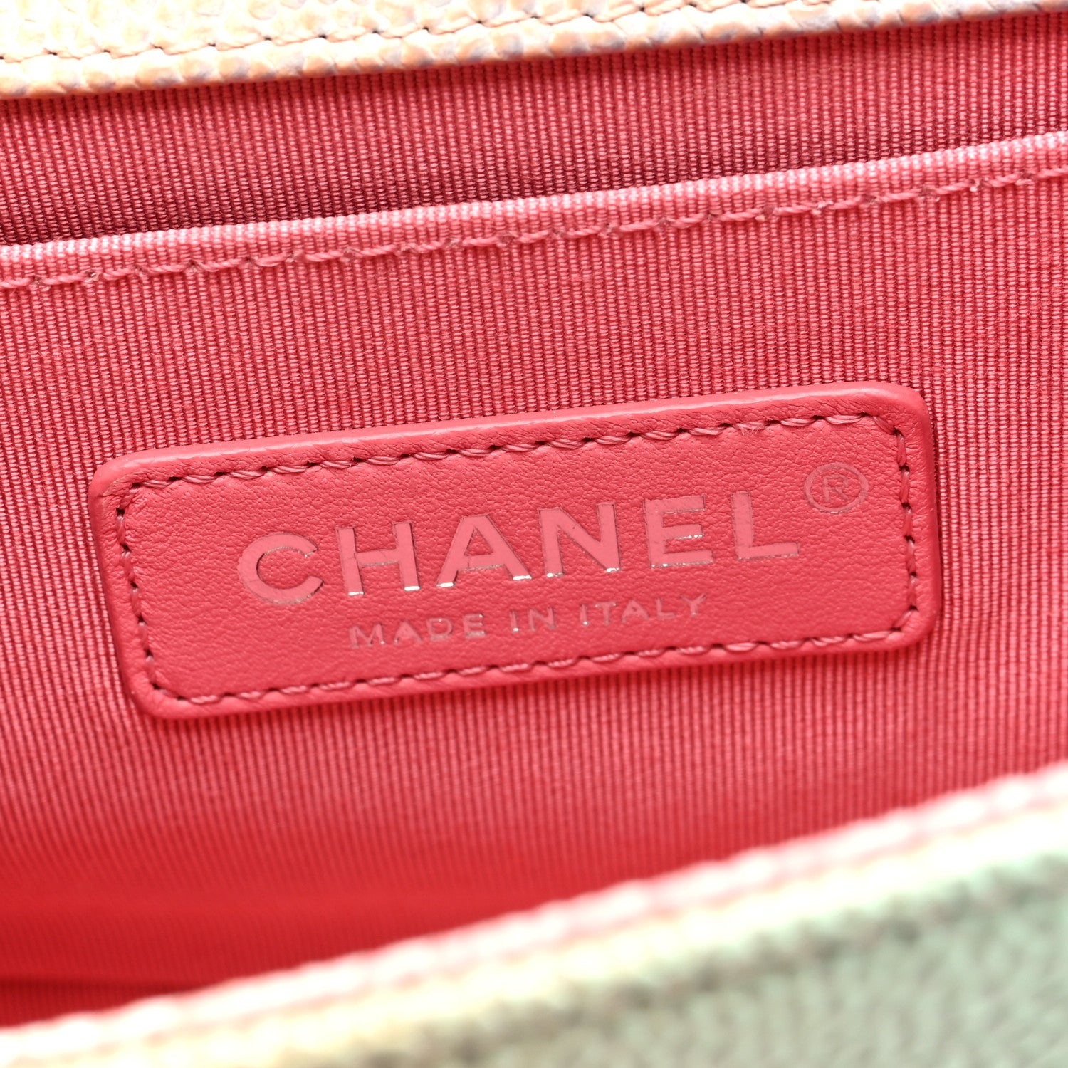 Chanel Caviar Quilted Medium Cuba Rainbow Boy Flap Multicolor 6 of 10
