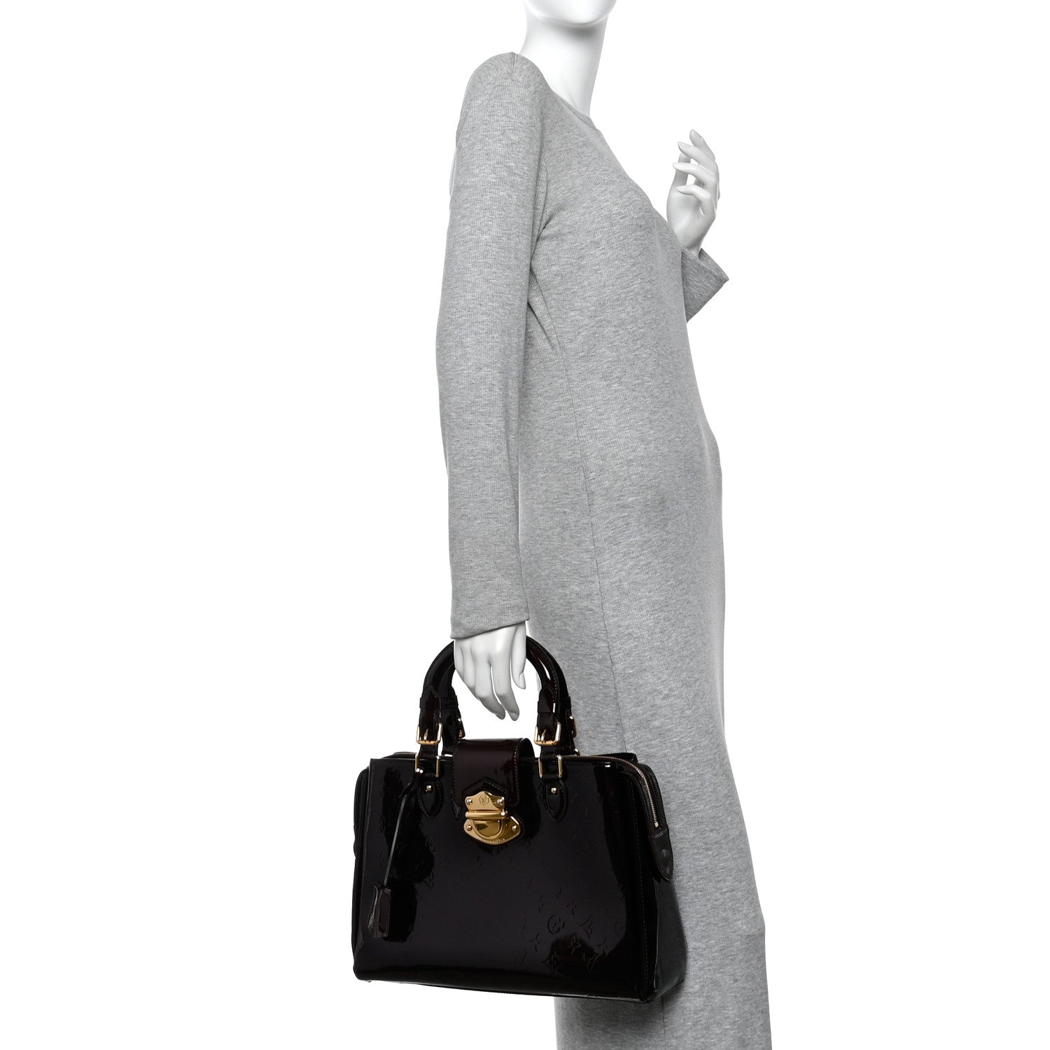 Louis Vuitton Vernis Melrose Avenue Amarante 2 of 9