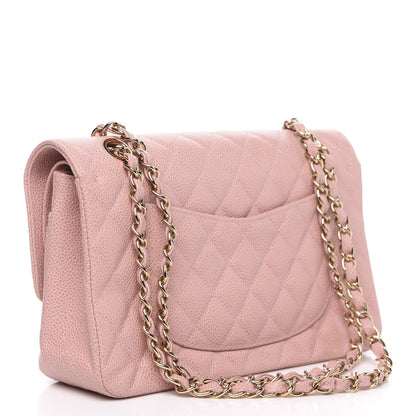 Chanel Caviar Quilted Small Double Flap Pink 4 of 11