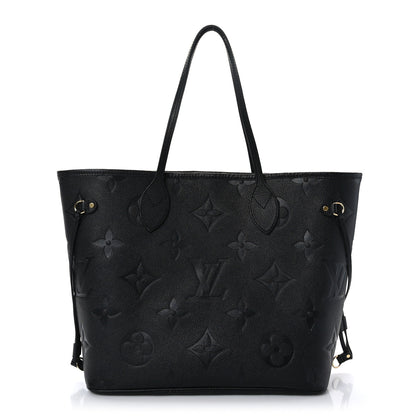 Louis Vuitton Empreinte Monogram Giant Neverfull MM Black 1 of 8