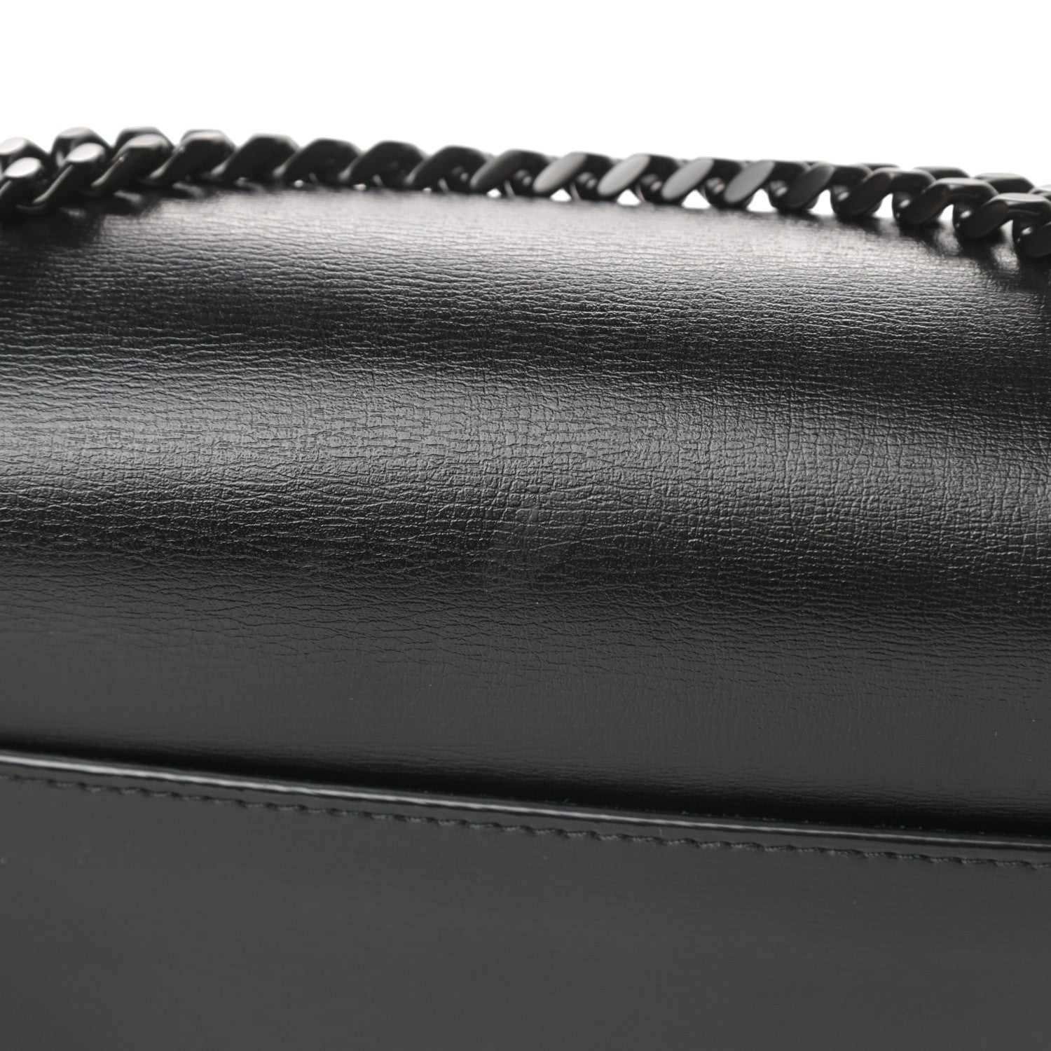Saint Laurent Calfskin Medium Monogram Sunset Black 8 of 13